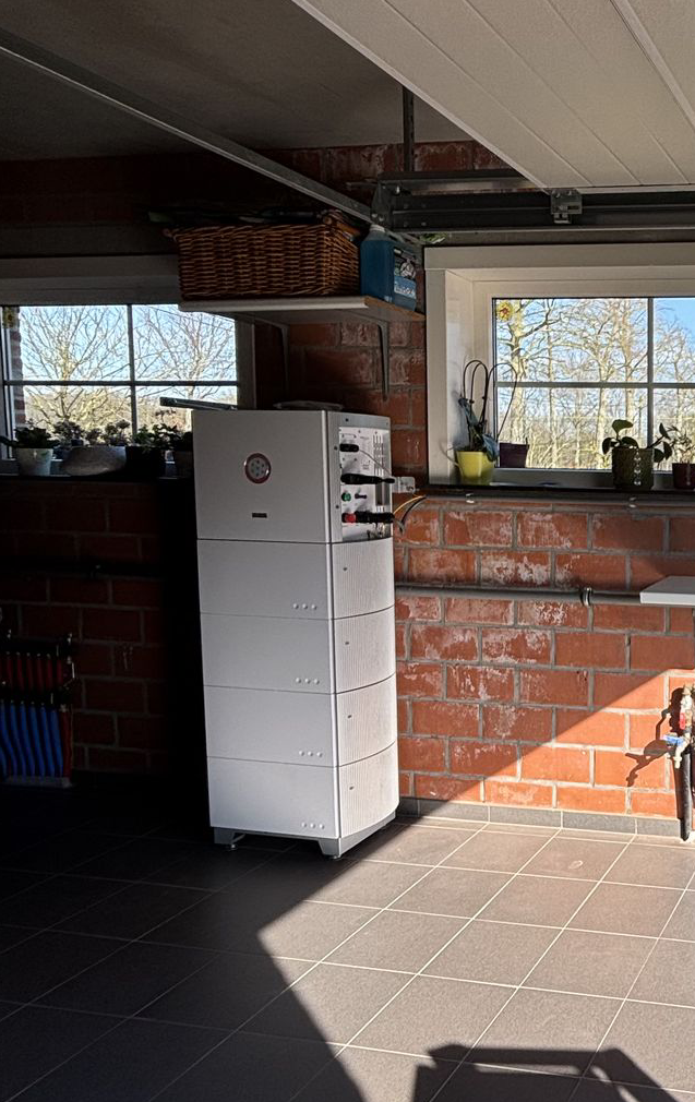 SAJ HS2-hybride-omvormer met batterijopslag bij Wim in Meulebeke